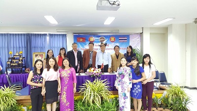 Trường Cao đẳng Kinh tế - Tài chính Thái Nguyên thăm và làm việc với trường Cao đẳng Nghề Khăm Muộn (CHDCND Lào) và các trường Cao đẳng Nghề thuộc Vương Quốc Thái Lan từ 27.07 – 03.08.2016